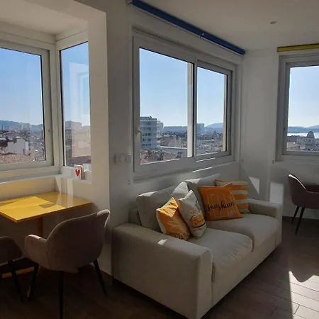 Apartment Panoramic Sea View, Walk To Train Station And Port - Vue Panoramique, Gare Et Port A Pied